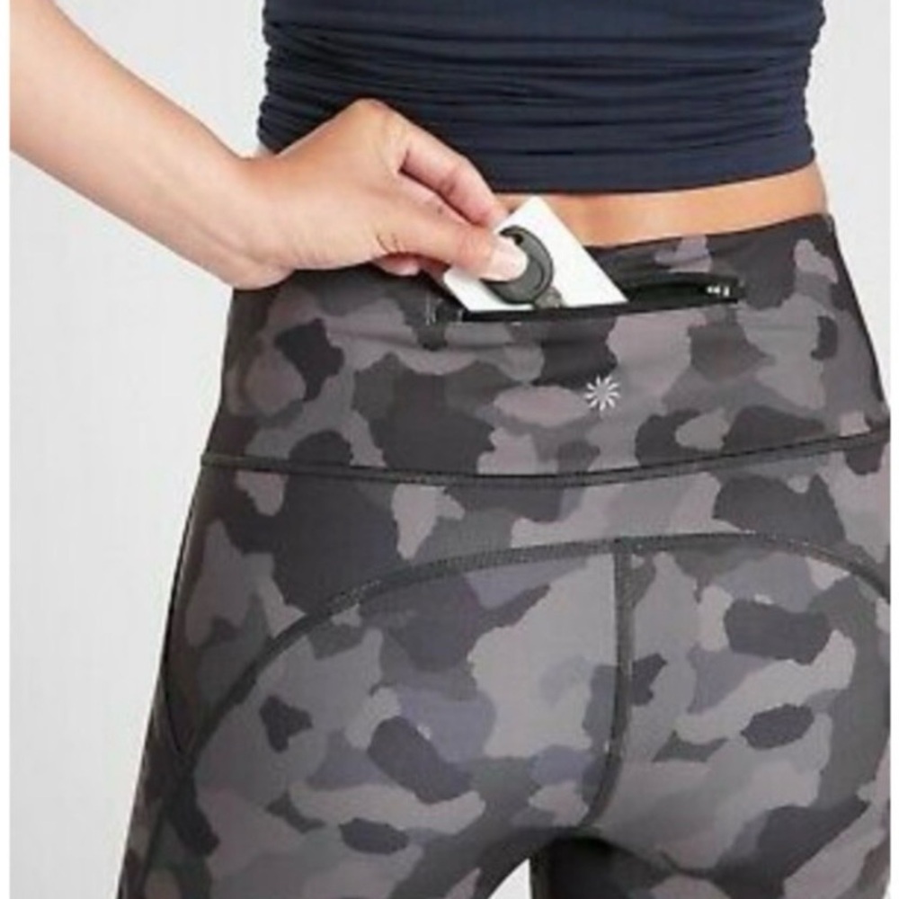 Athleta Lightning Camo 7/8 Leggings - Picture 2 of 5